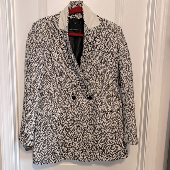Banana Republic Double-Breasted Jacket - Picture 1 of 13